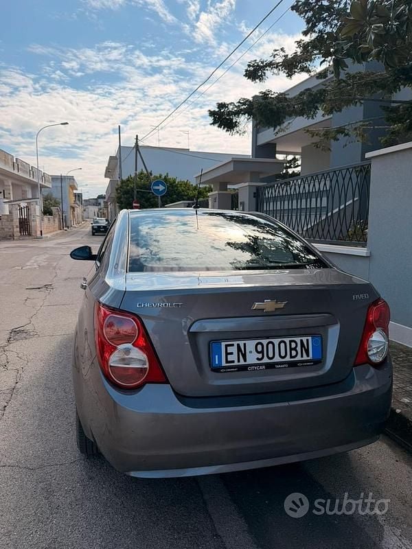 Usata Chevrolet Aveo 2012 Grigio Berlina