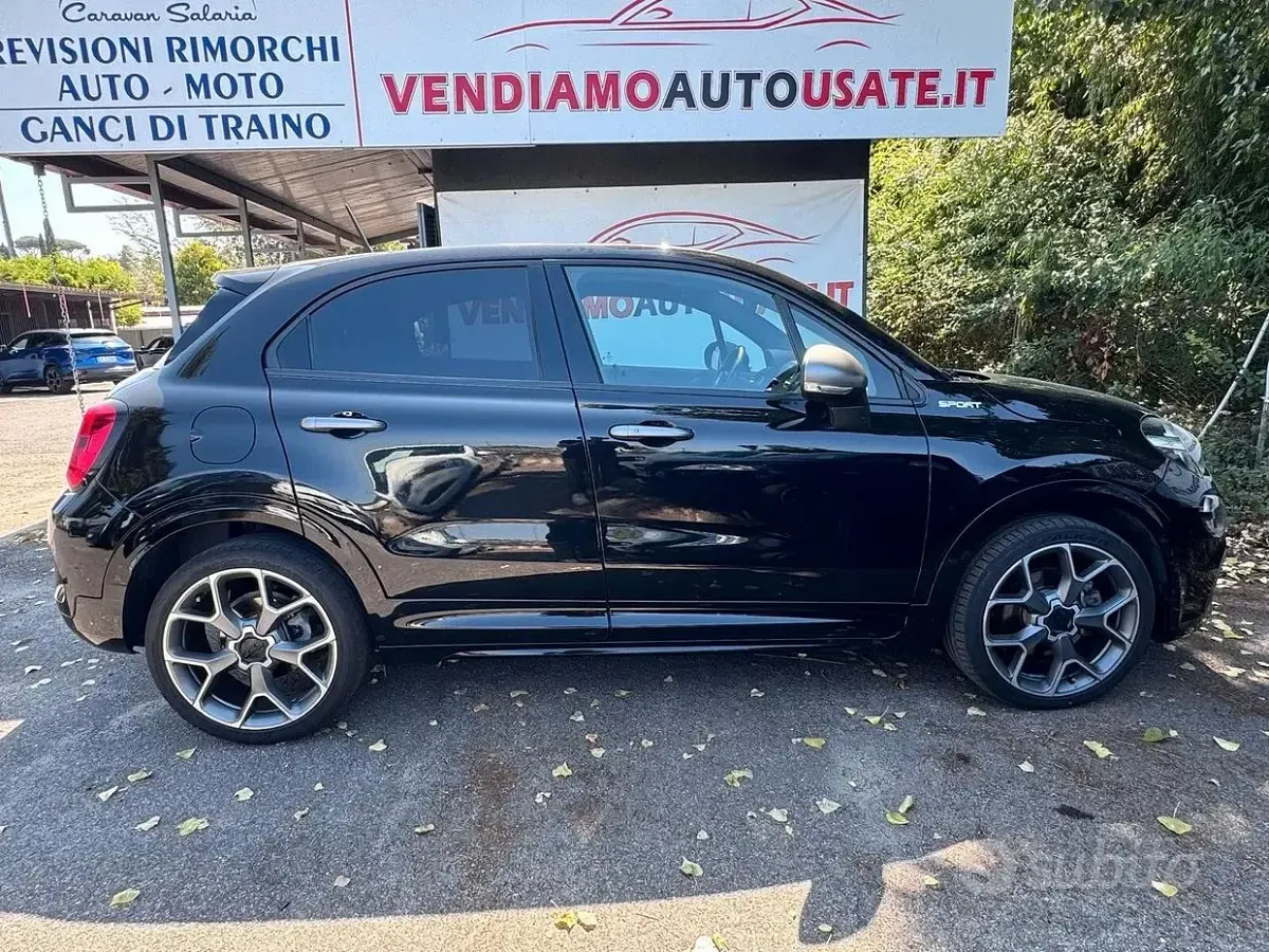 Usata Fiat 500X Sport 150 CV (110 kW) 2022 Nero SUV
