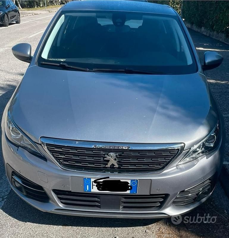 Usata Peugeot 308 Allure 130 CV (95 kW) 2019 Grigio Berlina