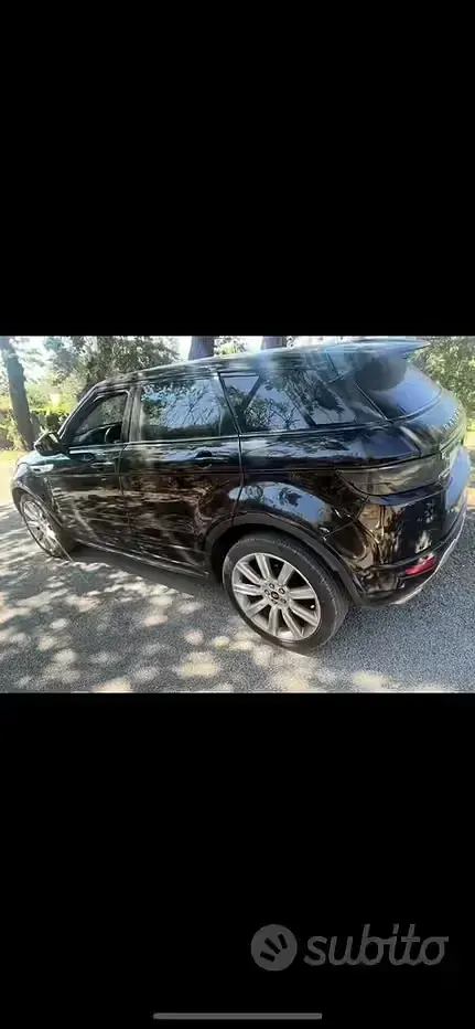 Usata Land Rover Range Rover evoque 190 CV (139 kW) 2013 Nero SUV