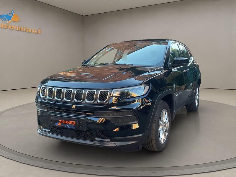 Nero Usata 2022 Jeep Compass SUV | 19.980 € (Buon prezzo) - Immagine 1/4