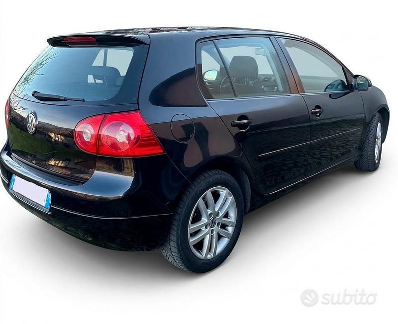 Usata VW Golf VI 2008 Nero Utilitaria