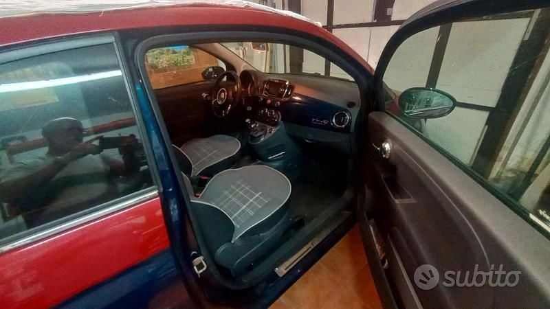 Blu Usata 2011 Fiat 500 Cabrio | 5800 € - Immagine 1/4