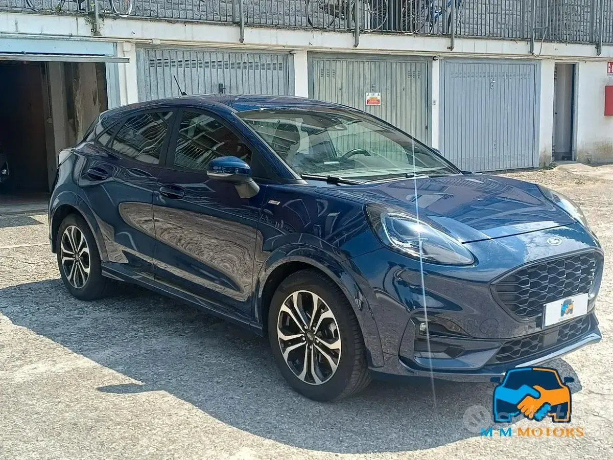 Usata Ford Puma ST-Line 125 CV (91 kW) 2021 Blu/azzurro SUV