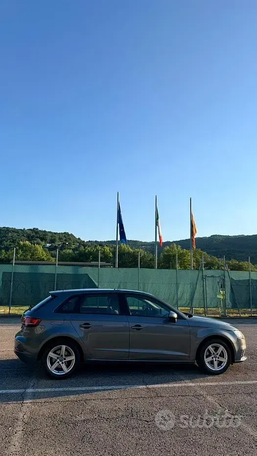 Usata Audi A3 150 CV (110 kW) 2017 Grigio Berlina