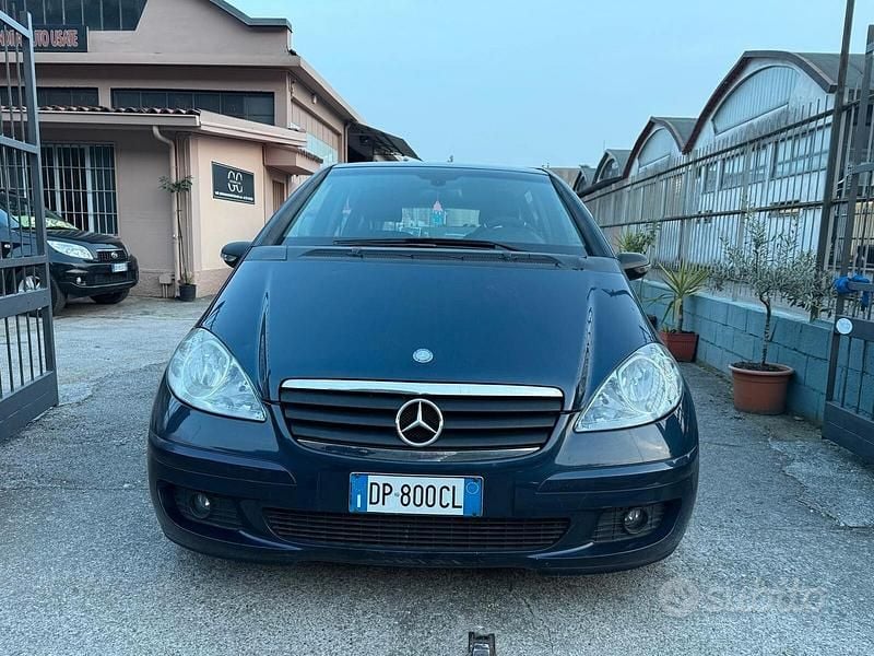 Usata Mercedes A160 Avantgarde 82 CV (60 kW) 2007 Blu Berlina