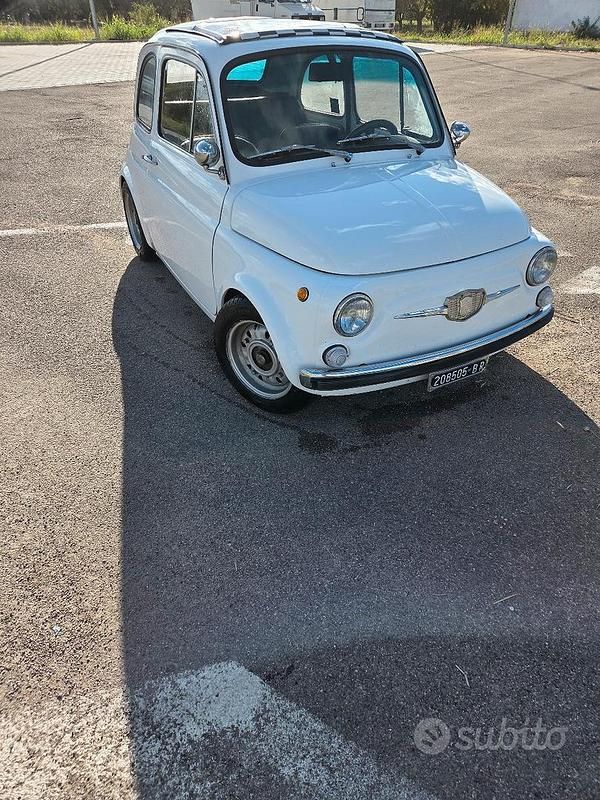 Usata Fiat 500 1960 Bianco Utilitaria