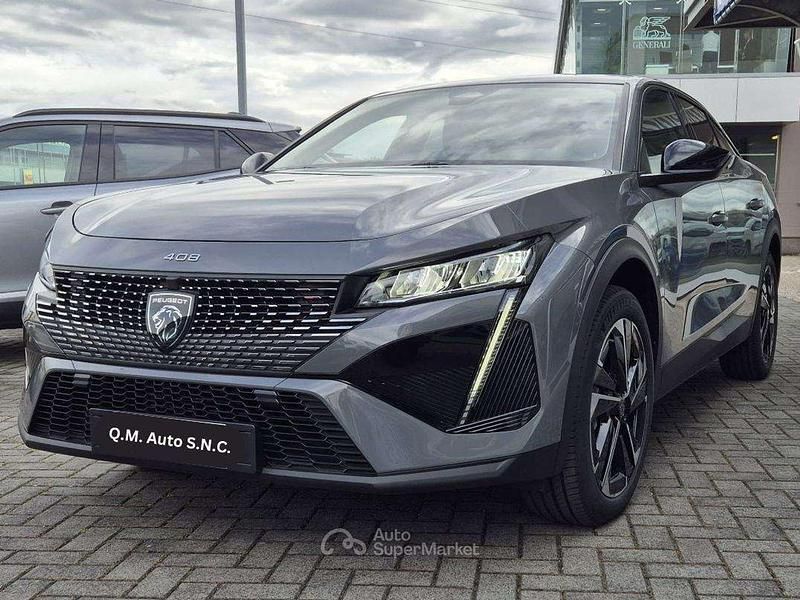 Grigio selenium Usata 2024 Peugeot 408 Allure Tre volumi | 29.900 € (Molto cara) - Immagine 1/4
