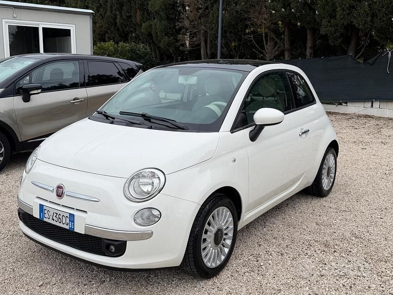 Usata Fiat 500 Lounge 69 CV (50 kW) 2013 Bianco Berlina