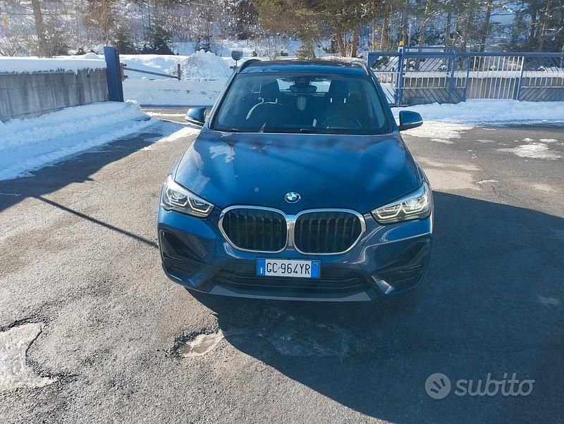 Usata BMW X1 Advantage 190 CV (139 kW) 2020 Blu SUV