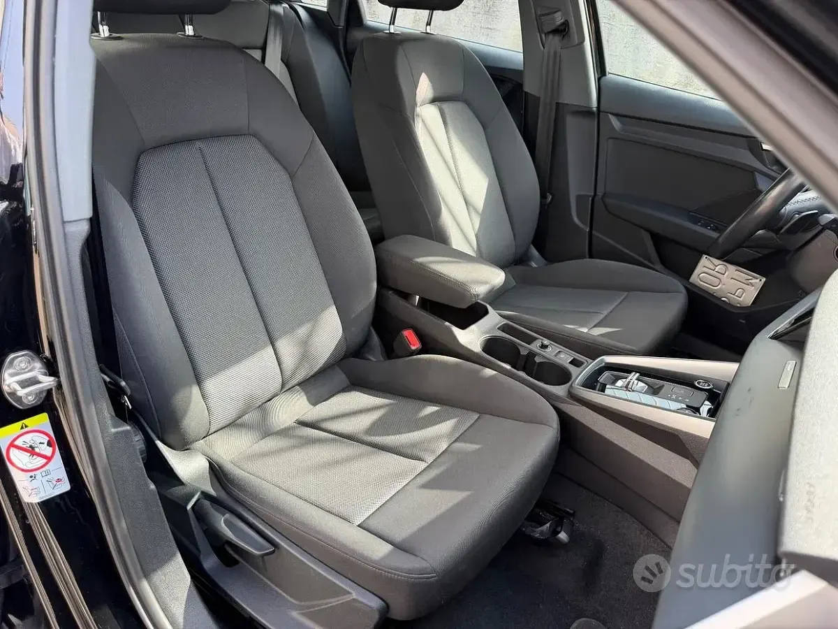 Usata Audi A3 Advanced 150 CV (110 kW) 2020 Nero Berlina