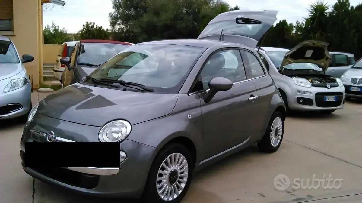 Usata Fiat 500 69 CV (50 kW) 2015 Grigio Berlina