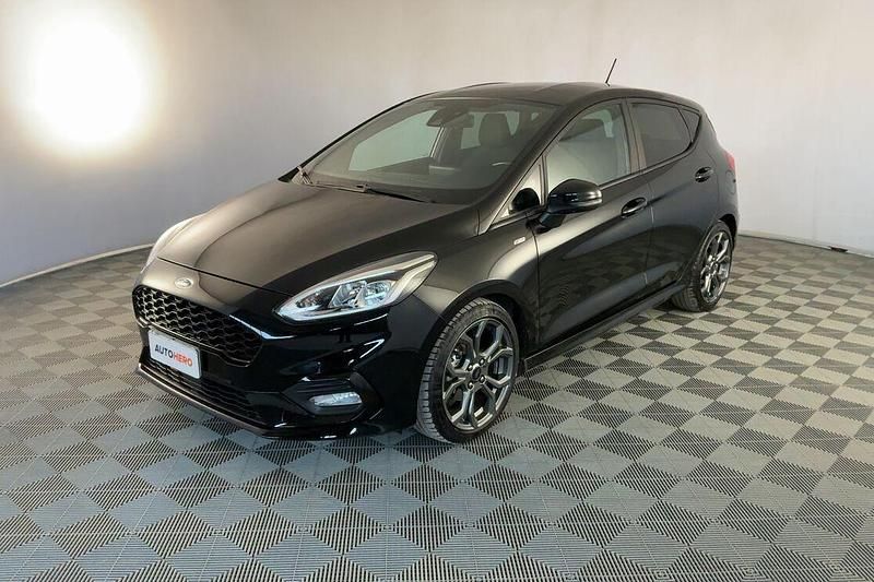 Nero Usata 2018 Ford Fiesta ST-Line Utilitaria | 13.399 € (Buon prezzo) - Immagine 1/4
