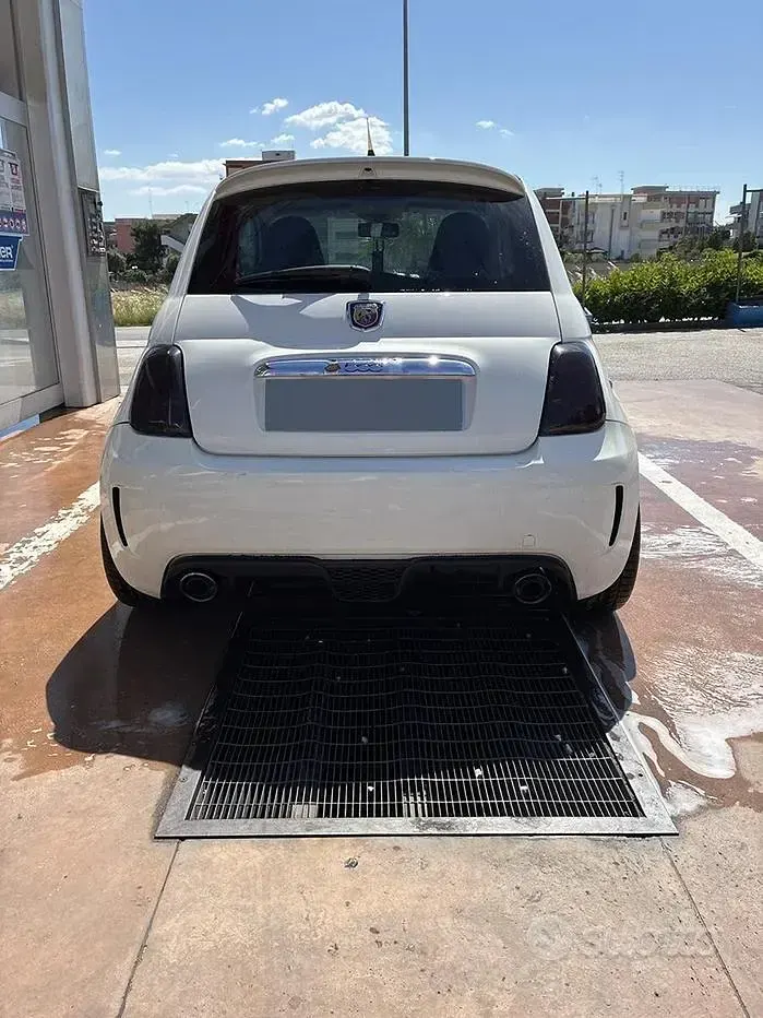 Usata Fiat 500 Abarth 75 CV (55 kW) 2007 Bianco Utilitaria