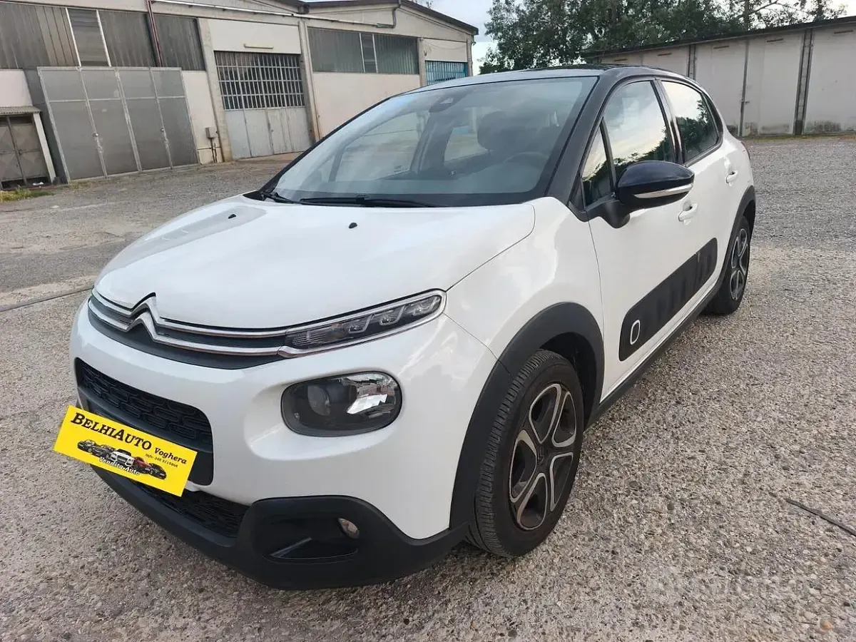 Usata Citroën C3 83 CV (61 kW) 2018 Bianco Utilitaria