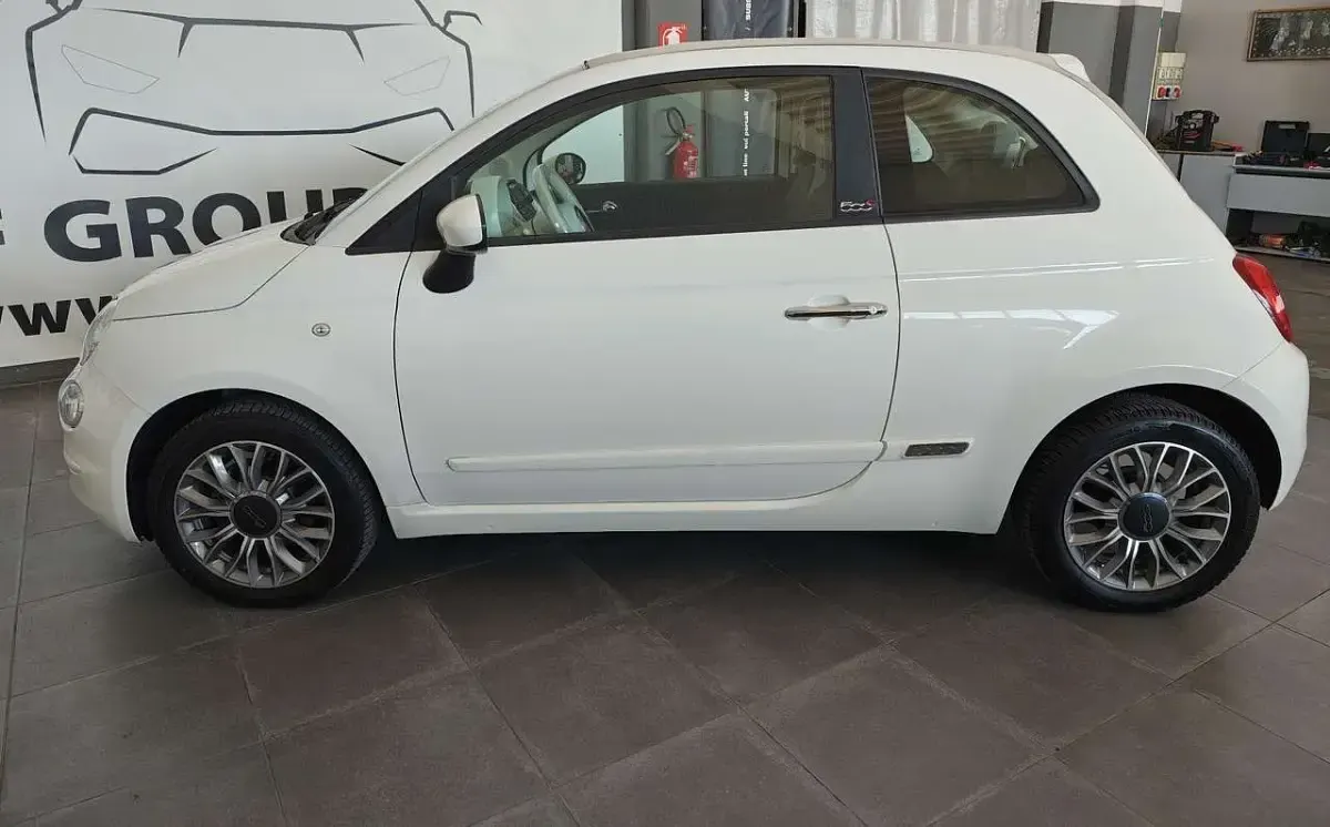 Usata Fiat 500C Lounge 86 CV (63 kW) 2018 Bianca Cabrio