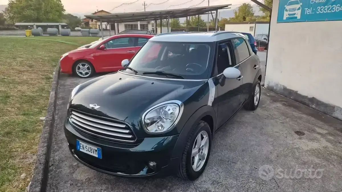 Usata Mini Cooper Countryman 111 CV (81 kW) 2012 Verde SUV