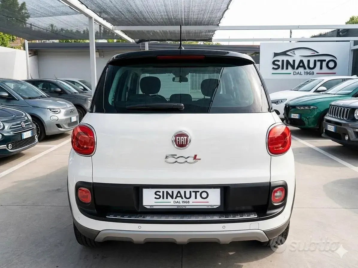 Usata Fiat 500L Trekking 84 CV (61 kW) 2015 Bianco Monovolume