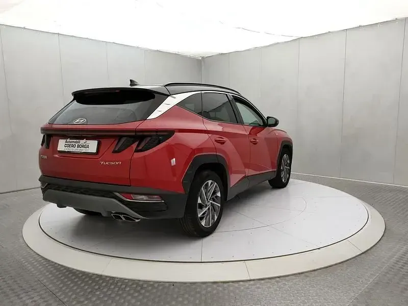 Usata Hyundai Tucson 136 CV (100 kW) 2022 Rosso SUV