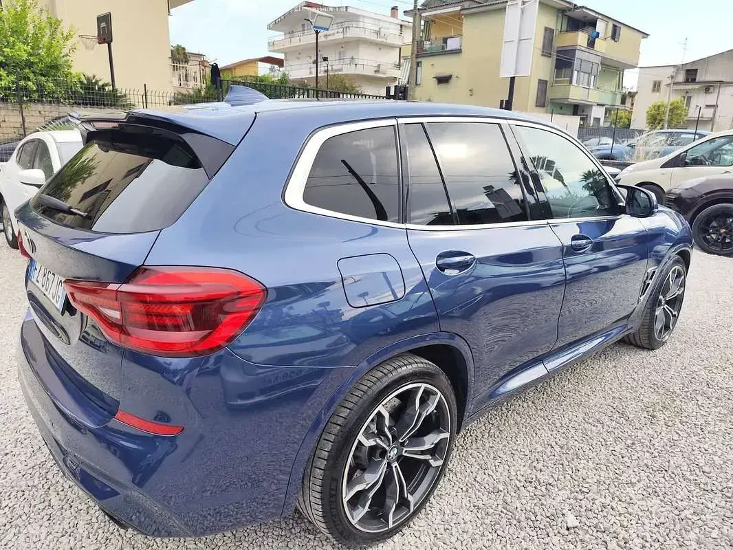Usata BMW X3 M Competition Edition 510 CV (375 kW) 2020 Blu/azzurro SUV
