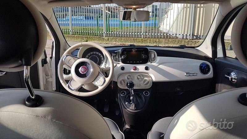 Usata Fiat 500 2018 Bianco Berlina