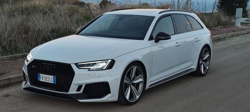 Bianco Usata 2019 Audi RS4 Competition Station wagon | 53.900 € (Super prezzo) - Immagine 1/4