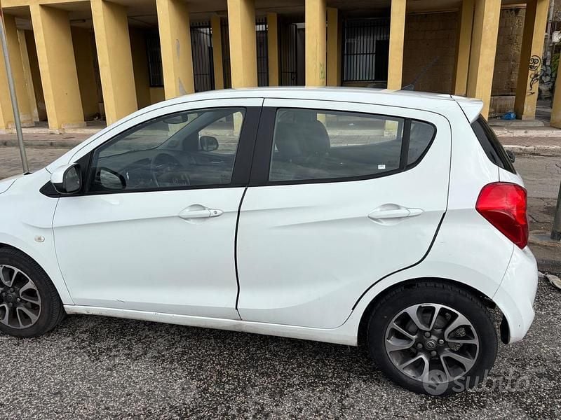 Usata Opel Karl 75 CV (55 kW) 2016 Bianco Utilitaria