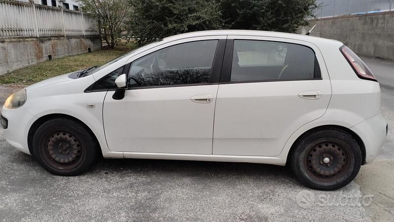 Usata Fiat Punto 75 CV (55 kW) 2011 Bianco Utilitaria