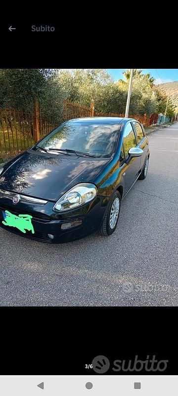 Usata Fiat Punto Evo 2010 Blu Utilitaria