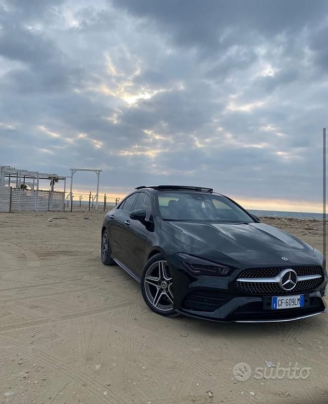 Usata Mercedes CLA200 Premium 163 CV (119 kW) 2020 Nero Berlina