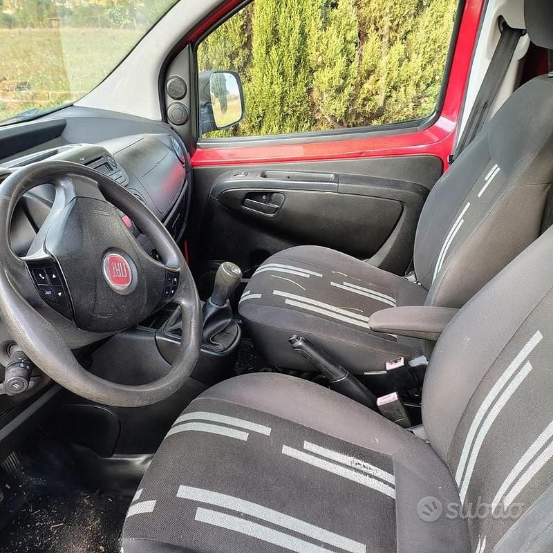 Usata Fiat Fiorino 75 CV (55 kW) 2014 Rosso Monovolume