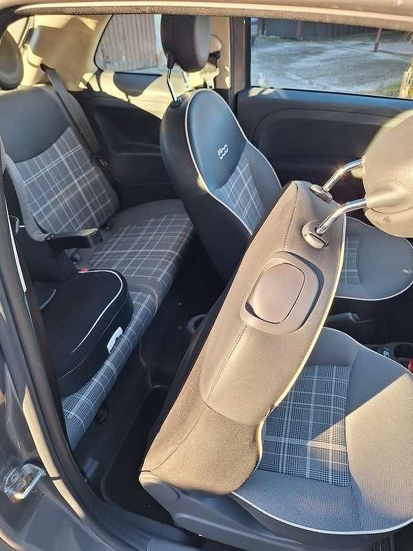 Usata Fiat 500 Lounge 69 CV (50 kW) 2017 Grigio Utilitaria