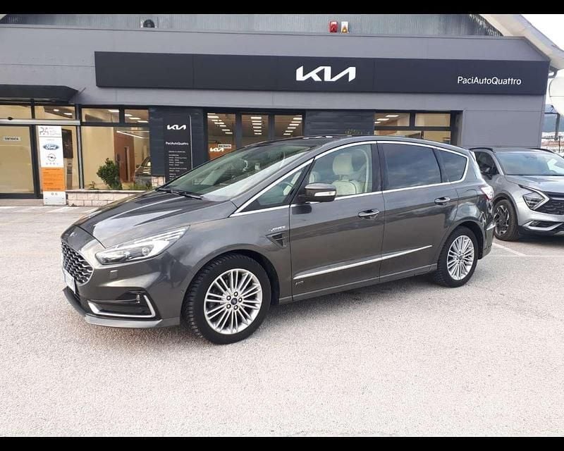 Ceramic grey/black metallic Usata 2019 Ford S-MAX Vignale Monovolume | 21.800 € (Buon prezzo) - Immagine 1/4