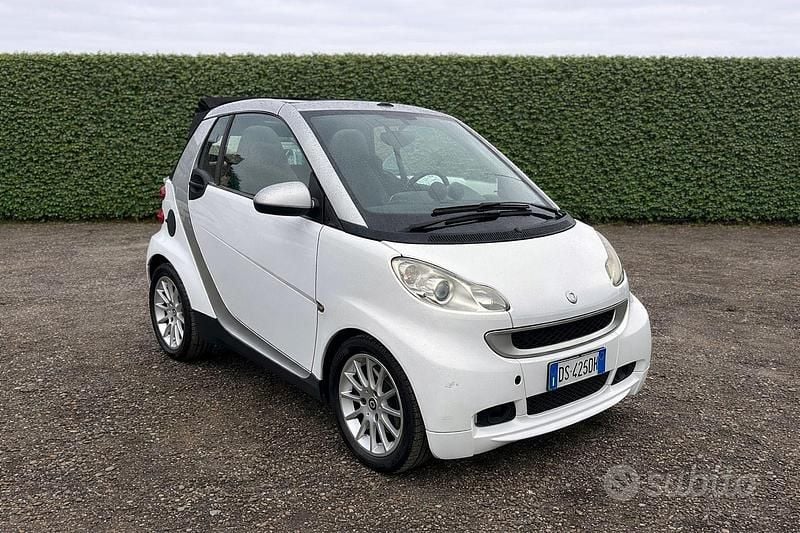 Usata Smart ForTwo Cabrio Passion 71 CV (52 kW) 2008 Bianco Cabrio