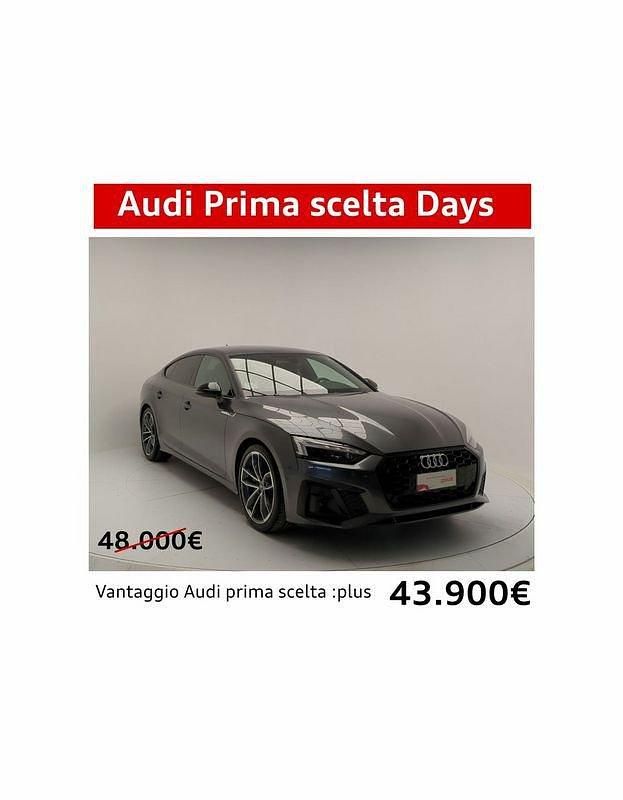 Grigio daytona Usata 2024 Audi A5 Ambiente Coupé | 43.900 € (Super prezzo) - Immagine 1/4