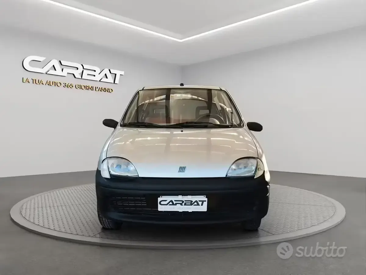 Usata Fiat Seicento Young 39 CV (28 kW) 1999 Grigio Utilitaria