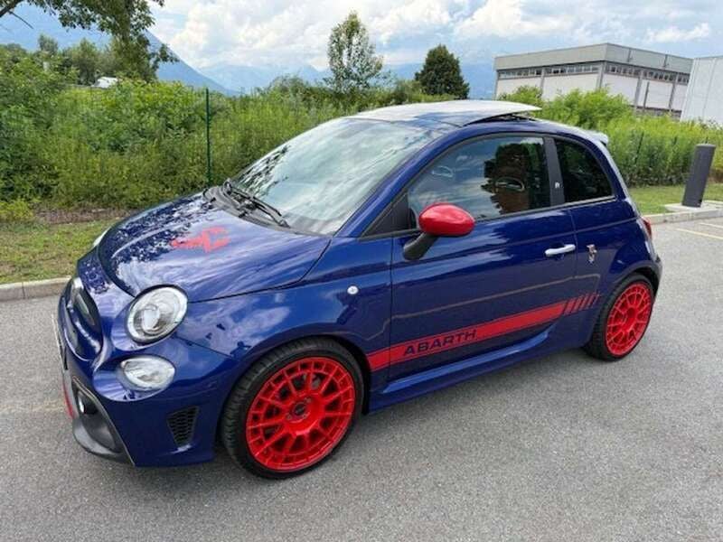 Usata Abarth 595 Turismo 165 CV (121 kW) 2021 Blu/azzurro Utilitaria
