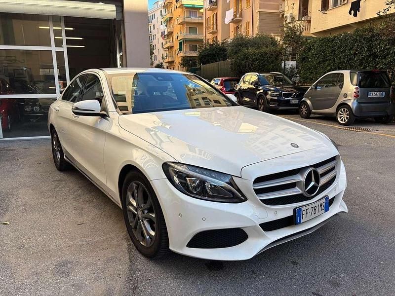 Begagnad Mercedes C220 170 HK (125 kW) 2016 Vit Sedan