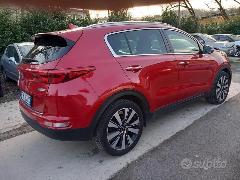 Usata Kia Sportage GT-Line 141 CV (103 kW) 2017 Rosso SUV