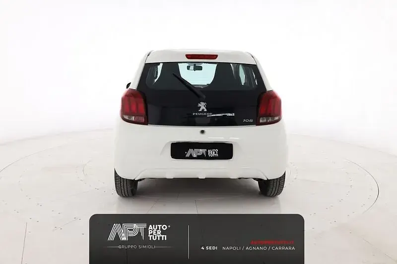 Usata Peugeot 108 Access 69 CV (50 kW) 2016 Bianco Utilitaria