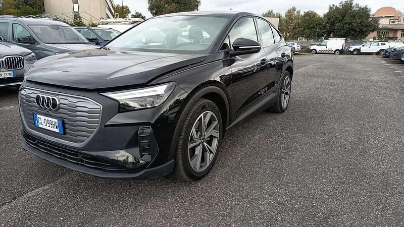 Usata Audi Q4 Sportback e-tron Ambiente 69 kW (95 CV) 2022 Nero SUV