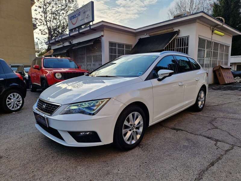 Arancione Usata 2019 Seat Leon ST Business Station wagon | 10.900 € (Buon prezzo) - Immagine 1/4