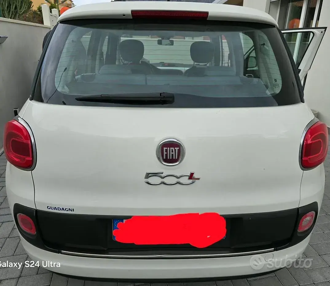 Usata Fiat 500L 105 CV (77 kW) 2016 Bianco Monovolume