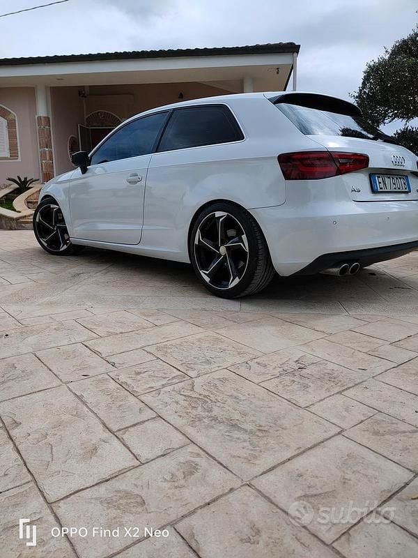 Usata Audi A3 150 CV (110 kW) 2012 Bianco Utilitaria