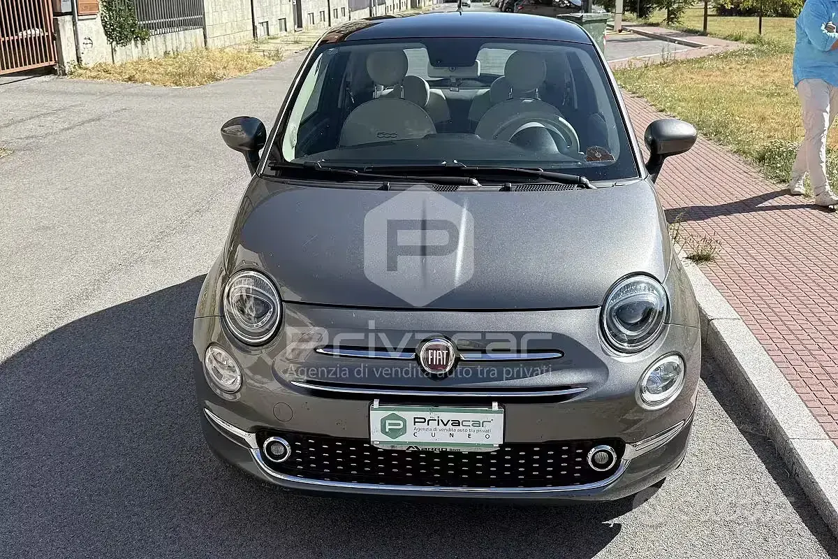 Usata Fiat 500 Lounge 69 CV (50 kW) 2019 Grigio Utilitaria