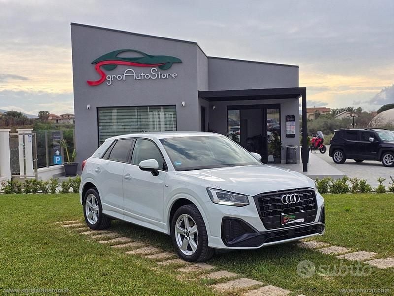 Usata Audi Q2 S-Line 115 CV (84 kW) 2023 Bianco SUV