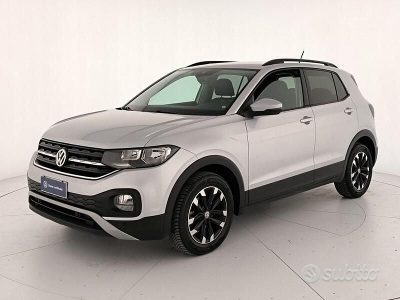 Argento Usata 2019 VW T-Cross Style SUV | 17.900 € (Buon prezzo) - Immagine 1/4