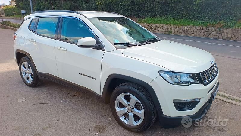 Usata Jeep Compass Longitude 120 CV (88 kW) 2018 Bianco SUV