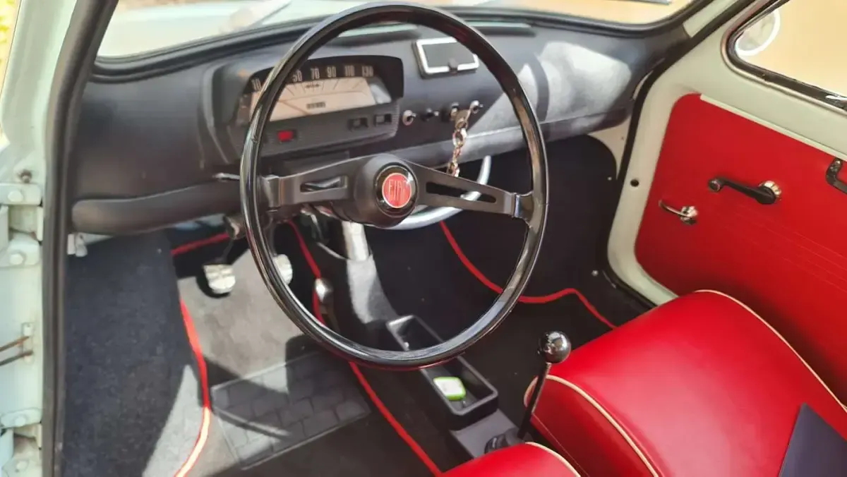 Usata Fiat 500 18 CV (13 kW) 1972 Blu/azzurro Utilitaria