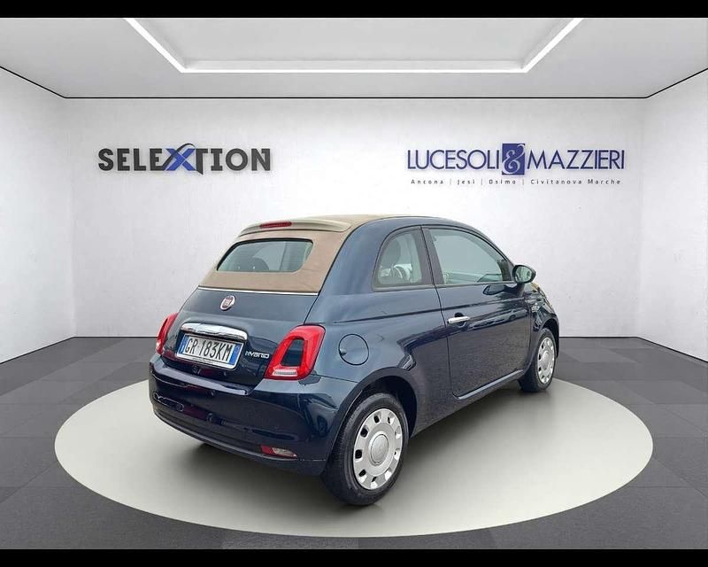 Usata Fiat 500C 69 CV (50 kW) 2023 Blu Cabrio